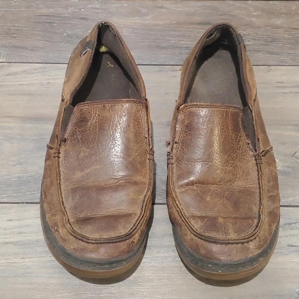 Teva Mens Oxford Loafer boots shoes sz 10